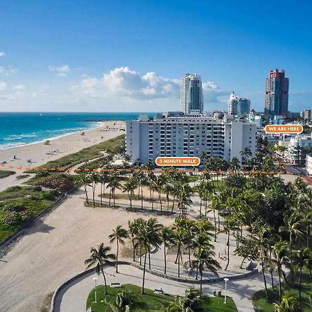 South Of Fifth Studio Steps To Beach On Ocean Drive Miami Beach Exterior foto